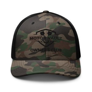 Camouflage Trucker Hat - Embroidered