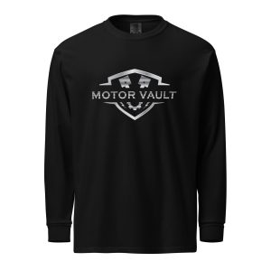 MV LOGO - Garment-dyed heavyweight long-sleeve shirt