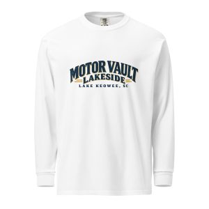 Garment-dyed heavyweight long-sleeve shirt, Lake Keowee