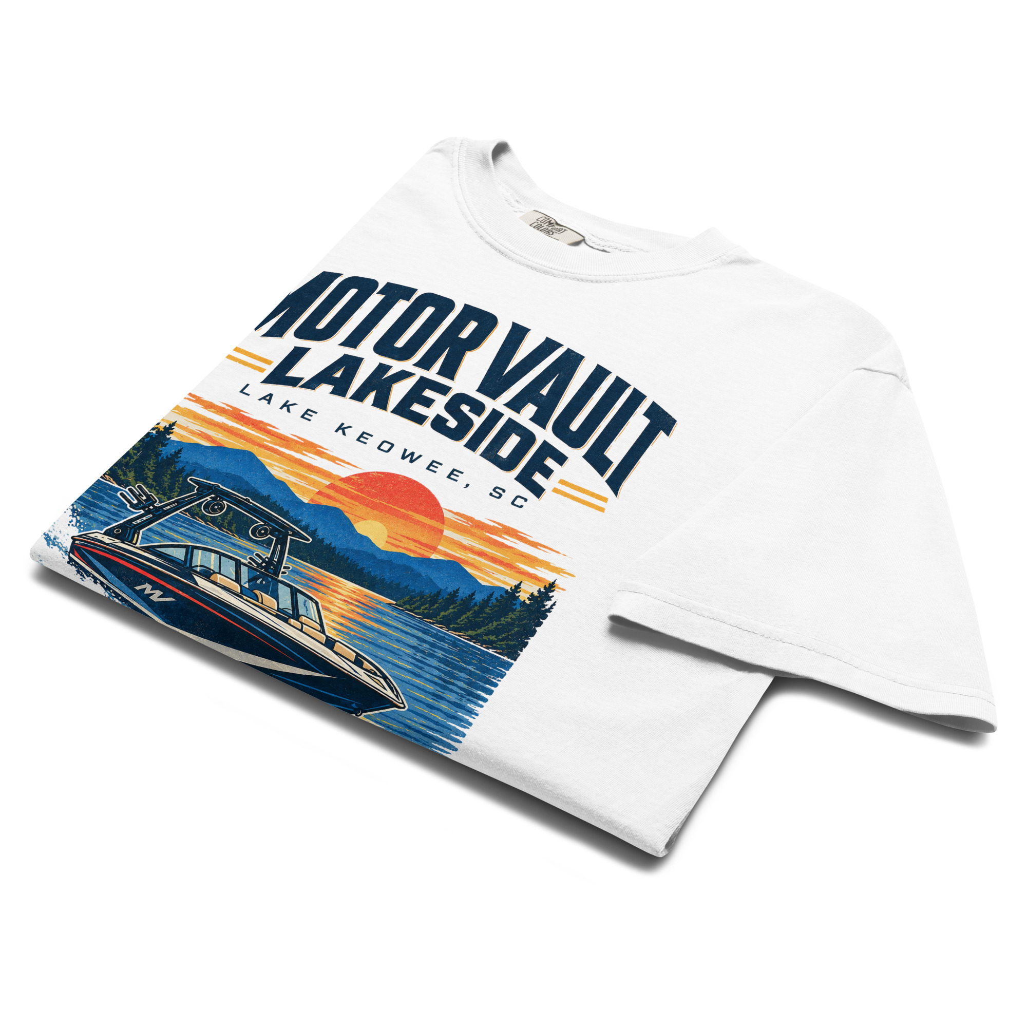 Comfort Colors, Lake Keowee - Unisex garment-dyed heavyweight t-shirt, - Image 8
