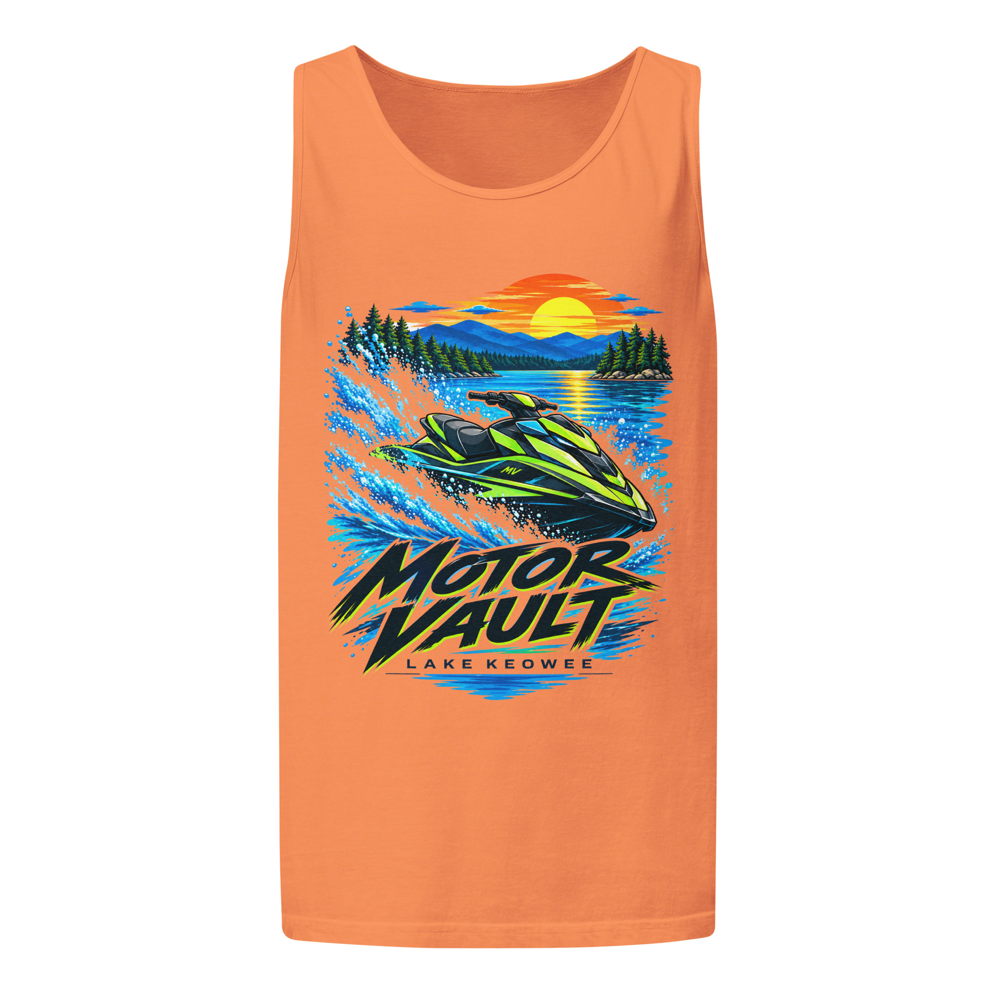Comfort Colors Tank, Lake Keowee - Unisex garment-dyed tank top - Image 6
