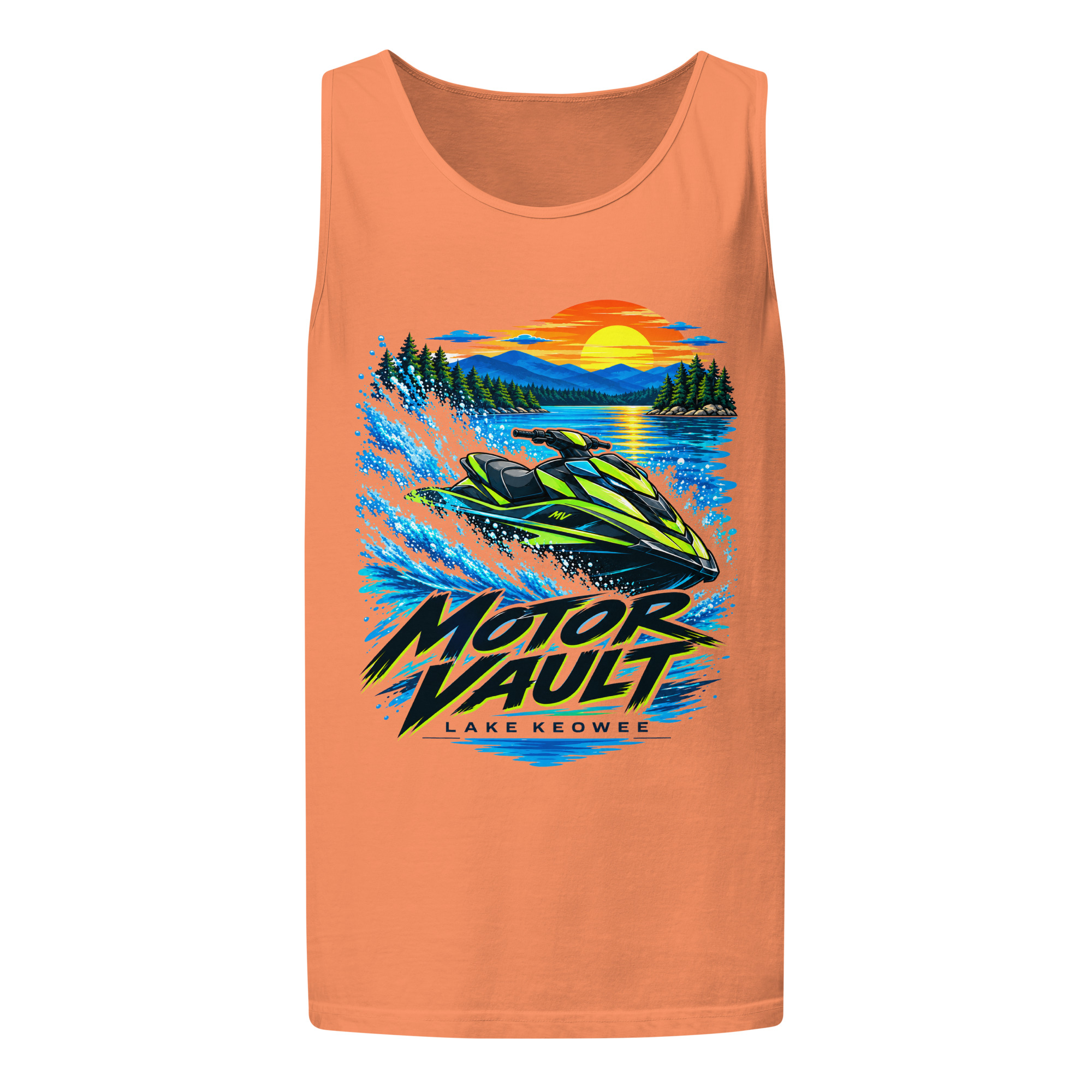 Comfort Colors Tank, Lake Keowee - Unisex garment-dyed tank top - Image 5